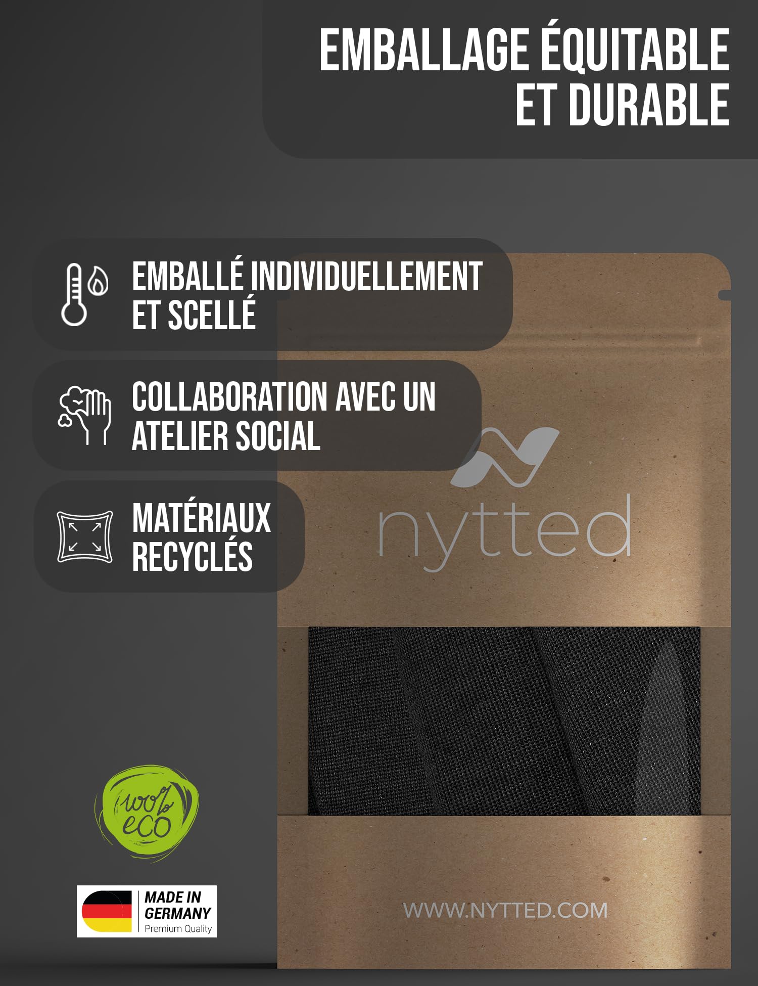 NYTTED® Bonnet mérinos pour Hommes & Femmes | Bonnet 100% Laine mérinos Fine | Chaud, Doux & Extensible | Bonnet Homme Laine Merinos | Bonnet Femme Hiver | Beanie Homme