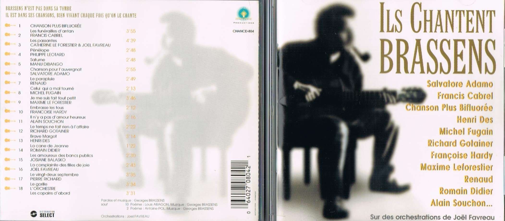 Ils Chantent Brassens [Audio CD]