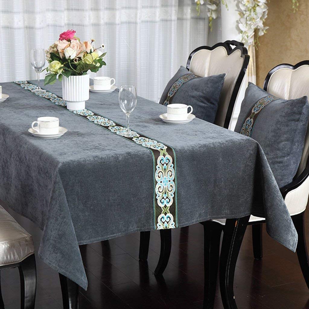 Nappe rectangle table basse lavable pour simplifier vos repas de famille - 4