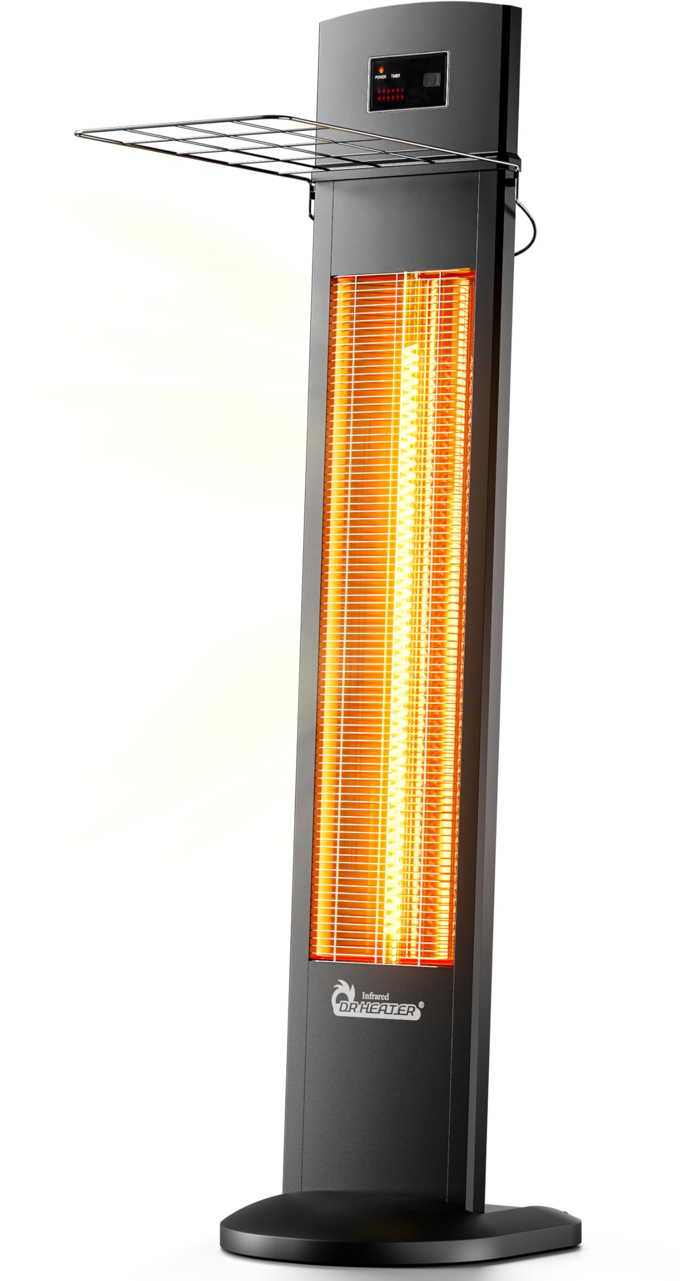 DR INFRARED HEATER Portable Infrared Indoor and Outdoor Space Heater for Patio Garage Commercial Residential With Remote Control