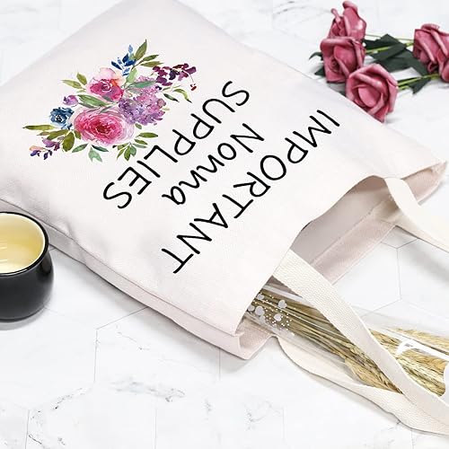 Miniatura 7 de JXGZSO Importante Nonna Supplies Tote Bag Nonna Regalo de cumpleaños Nonna Regalo Nonna Regalo del Día de la Madre