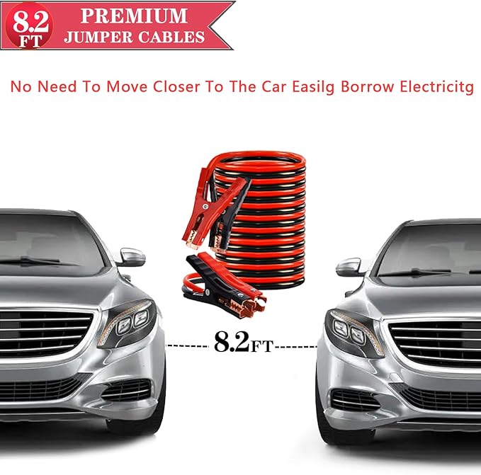 Kit de Emergencia para Carro HAIPHAIK con Cables Pasacorriente miniatura 6