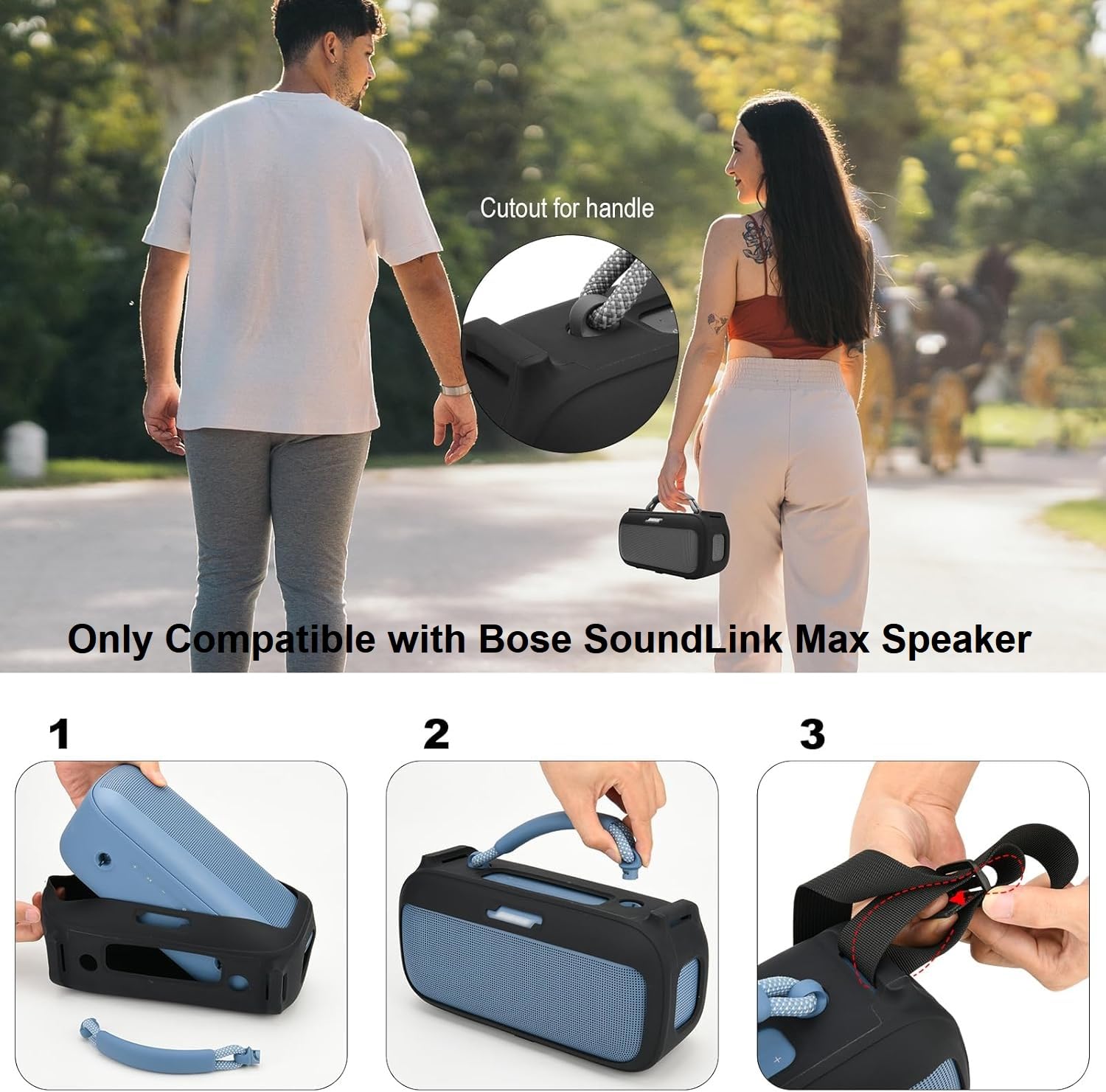 Amazon.com: TXEsign Silicone Case for New Bose SoundLink Max