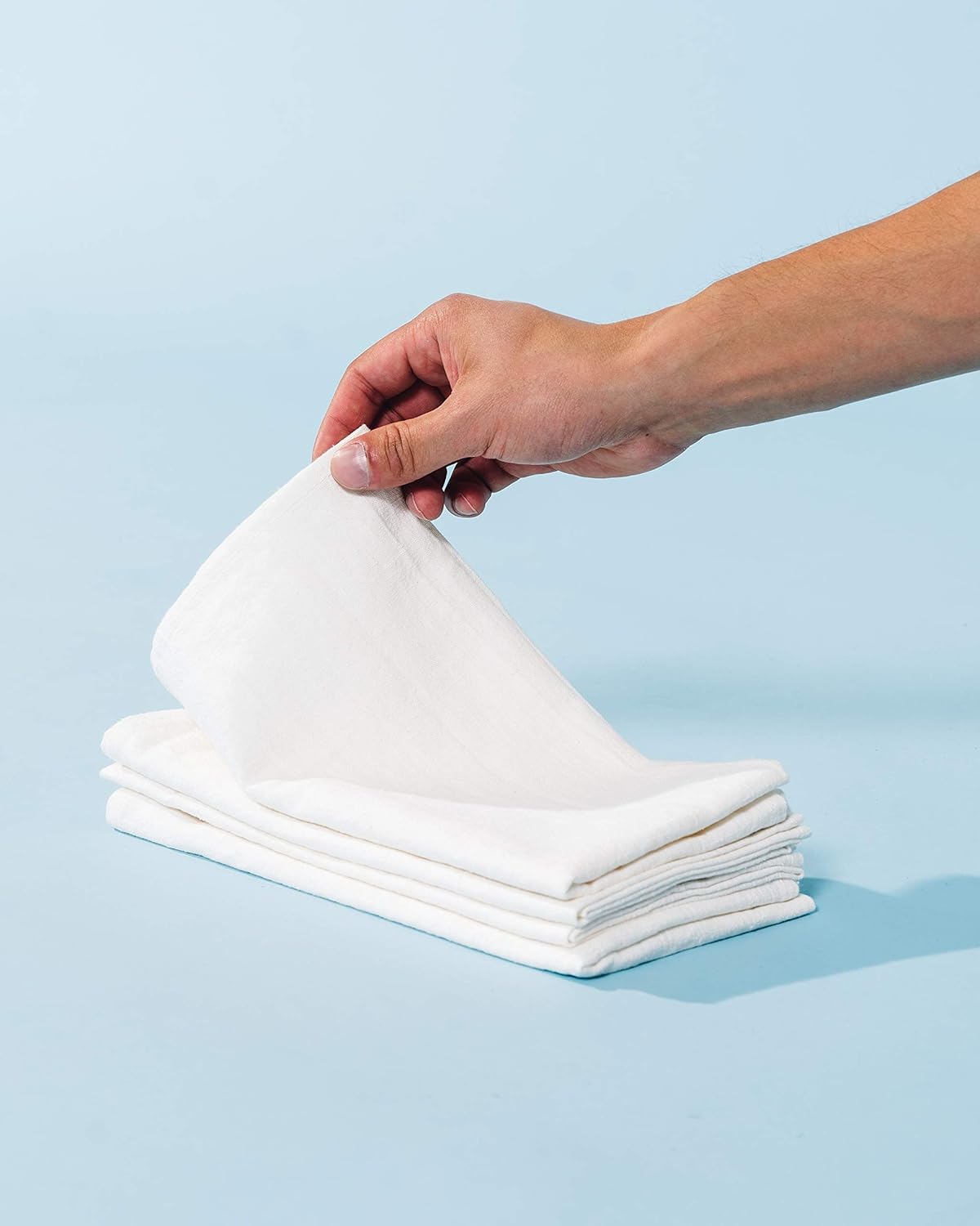 Crеаtіvе Prоduсt Caldo Linen Dinner Napkins - Rustic- Soft and Durable Cloth- Washable and Reusable - 4 Pack - 20x20 inch (Natural White) Chеареѕt 🛒 Caldo Linen Dinner Napkins - Rustic- Soft and Durable Cloth- Washable and Reusable - 4 Pack - 20x20 inch (Natural White)