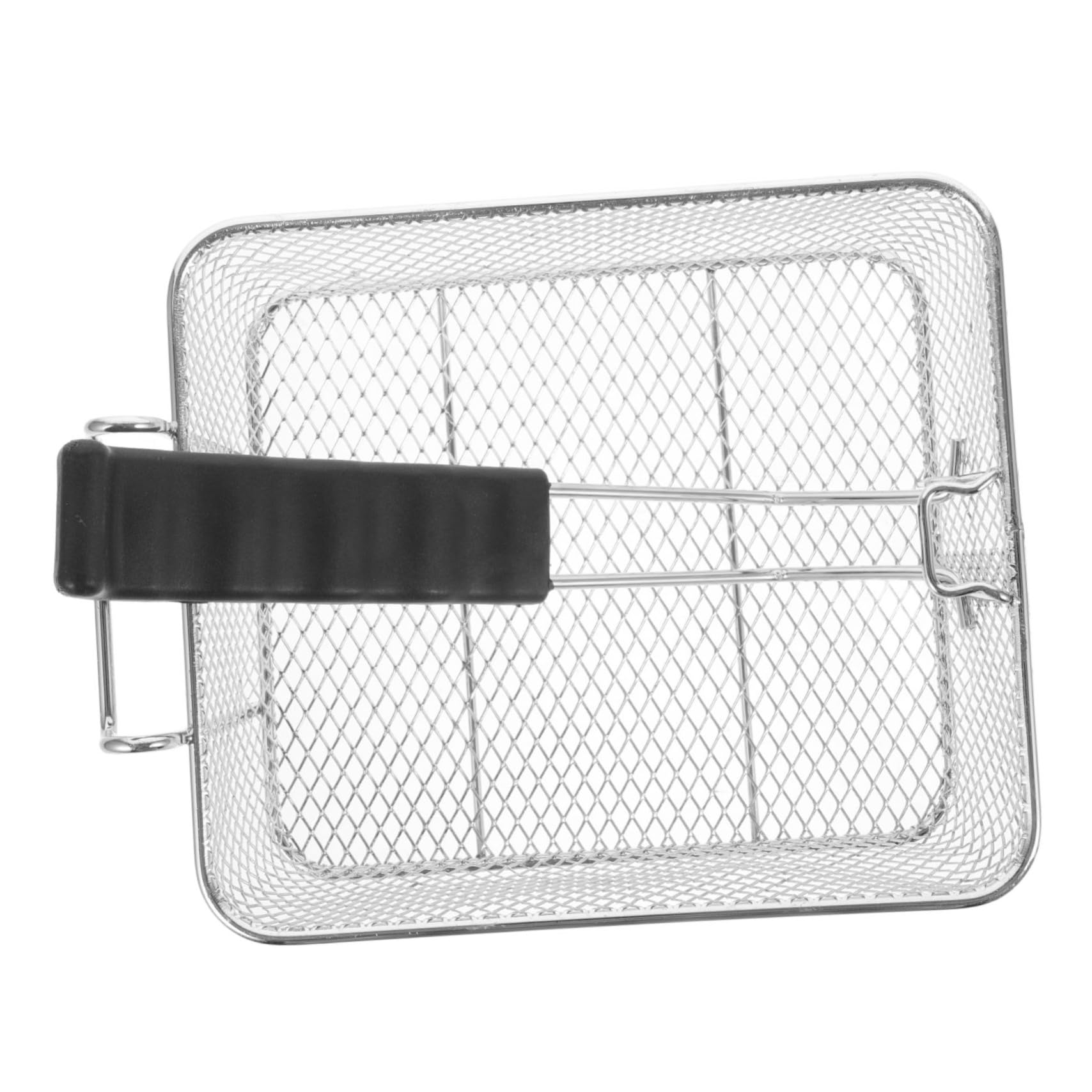 Cabilock 2 Piezas Cesta de Freír Inoxidable con Mango Antideslizante Cesta para Freír Pollo y Papas Fritas Utensilio de Cocina Práctico para y Hogar