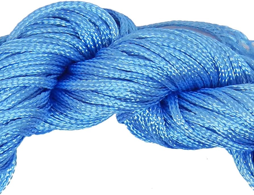 Perlin macramé garen 60 m 1 mm macramé koord voor ketting armbanden en sieraden maken