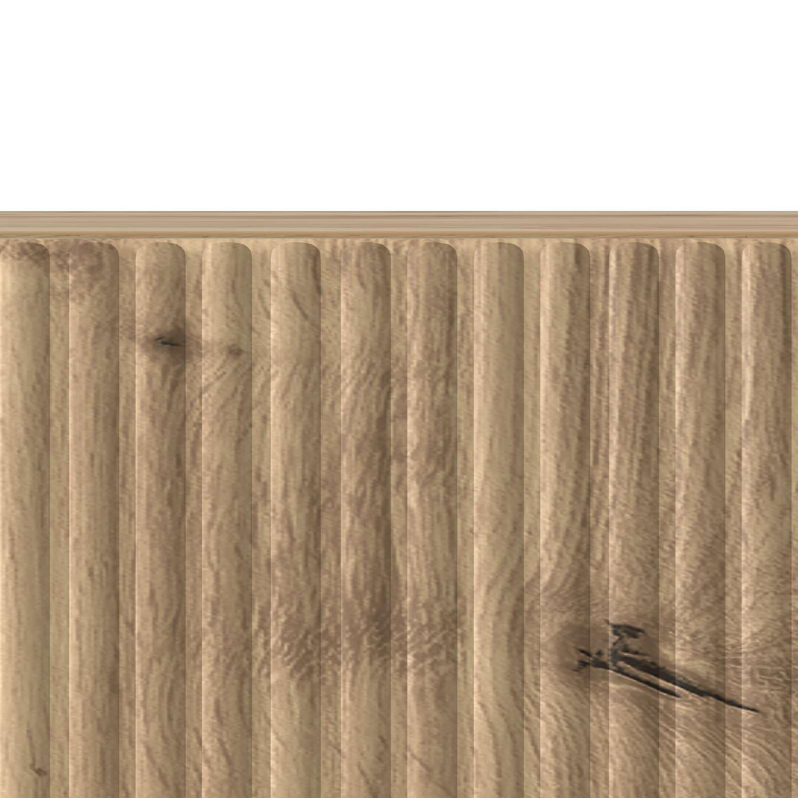 Mobile TV in rovere Artisan, 147 x 34,5 x 30 cm, con cassetti, spazio e gestione dei cavi, per soggiorno, home theater, gaming e moderna console multimediale