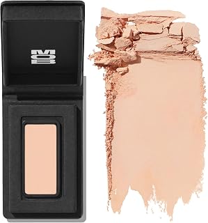 MOB Beauty Eyeshadow M2 Matte Bone – Light Base Shade for Brightening Eyes or Highlight, Blendable Talc-Free Vegan Cruelty-Free Skincare Infused Long Wear Sustainable Refillable Compact