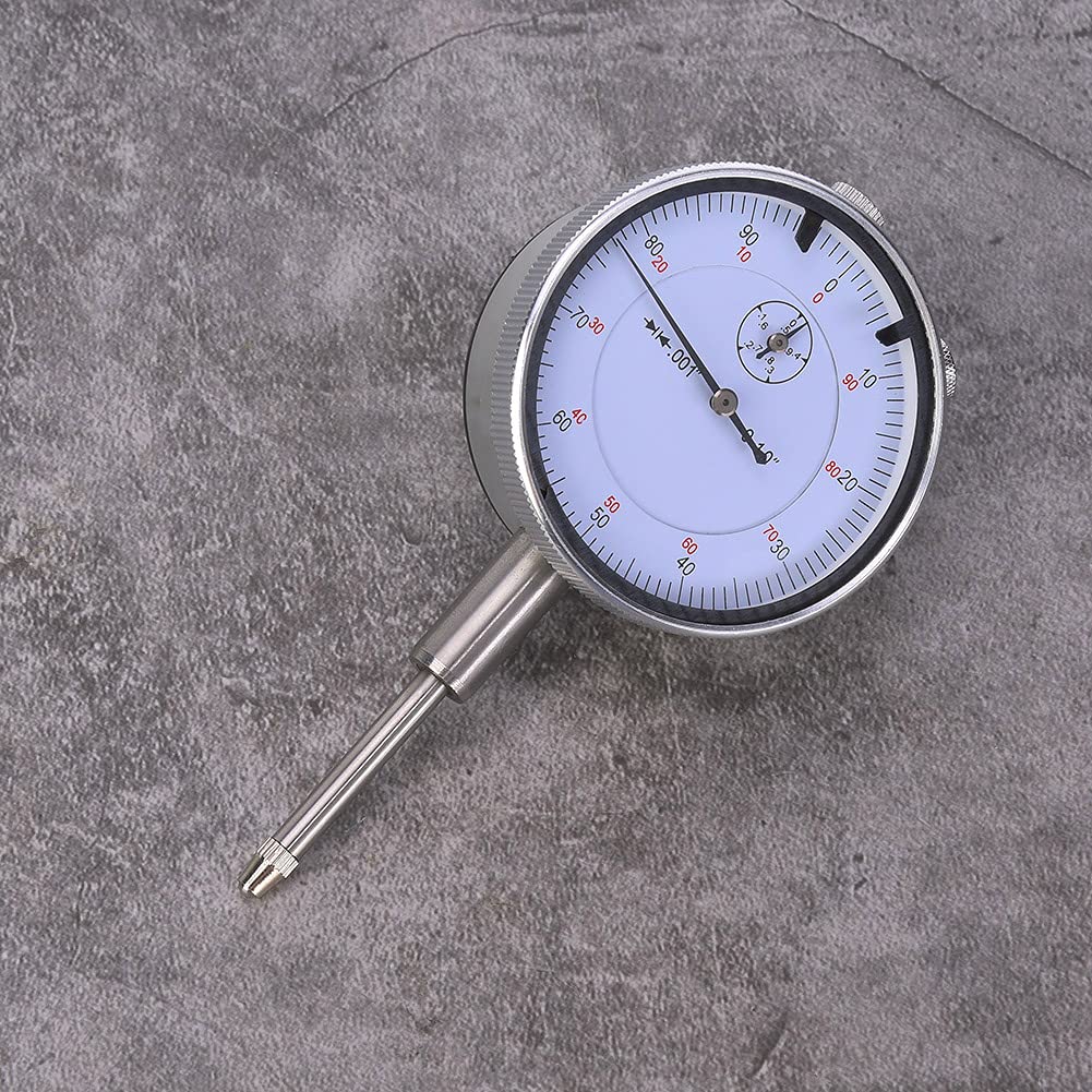 1in High Precision Dial Indicator 0.001in Resolution Gauge Mesuring Instrument Tool for Calibration Workshop