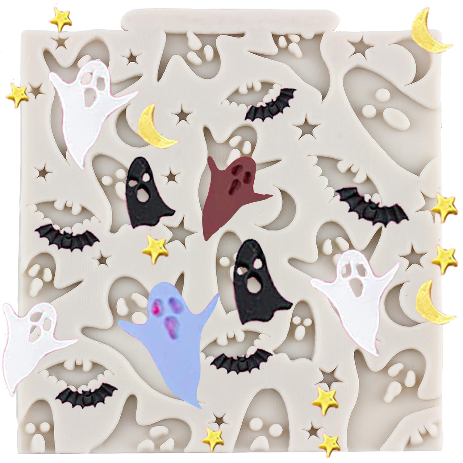 Halloween Bat Silicone Mold - Cake Decorating -17