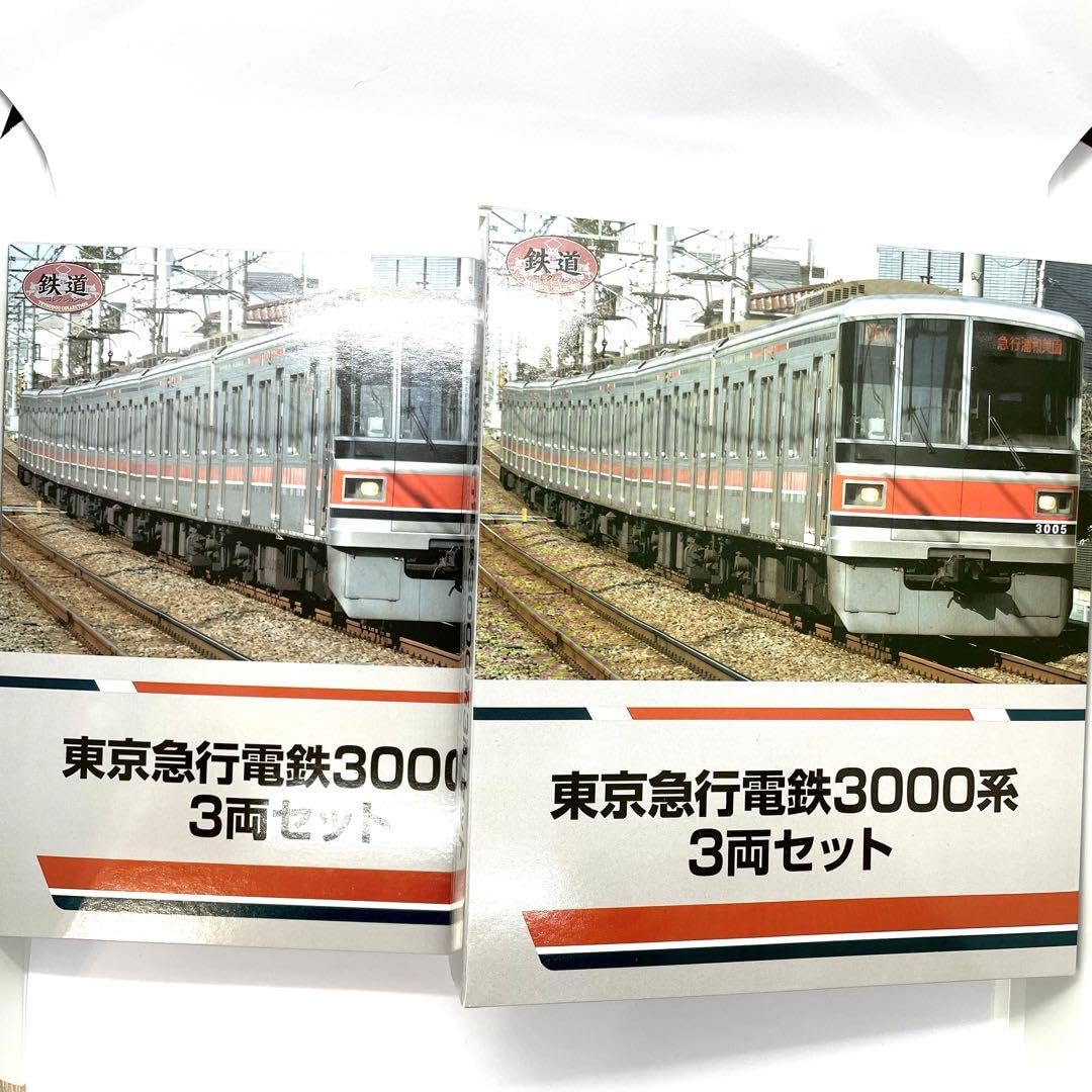 Amazon.co.jp: 鉄コレ 東京急行電鉄3000系 3両セット2箱セット : Toys