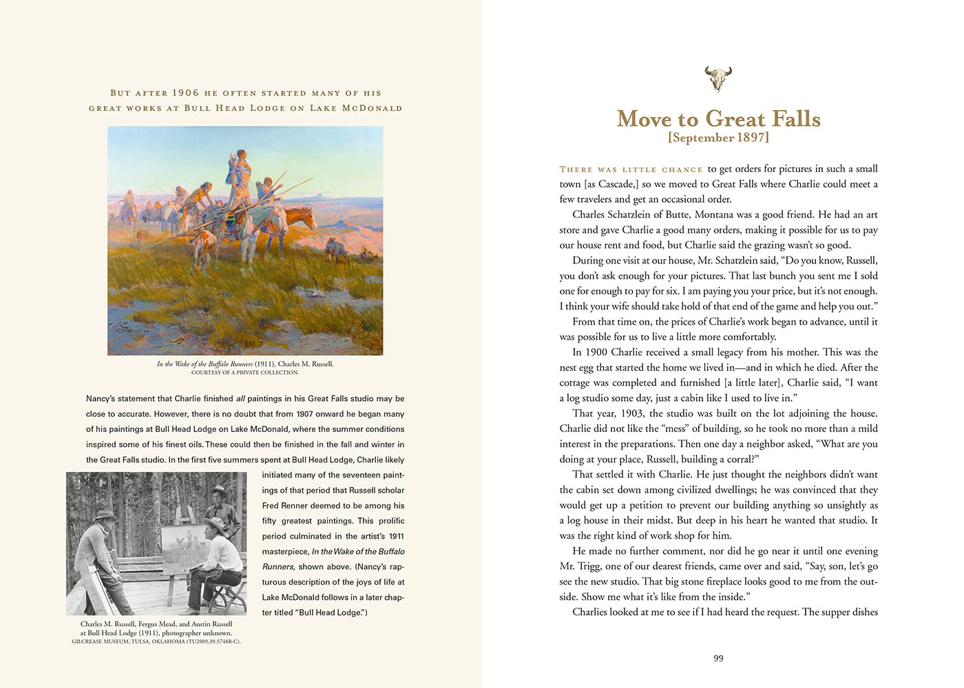 Back-Tracking in Memory: The Life of Charles M. Russell, Artist Recollections, Reflections and Personal Perspectives by Nancy Cooper Russell