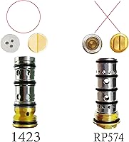 Vista 7 de ALITZ Compatible con Moen 1423 Bobina de equilibrio para grifos Moen para ducha y ducha Moen para válvula de control de temperatura de agua Cartucho