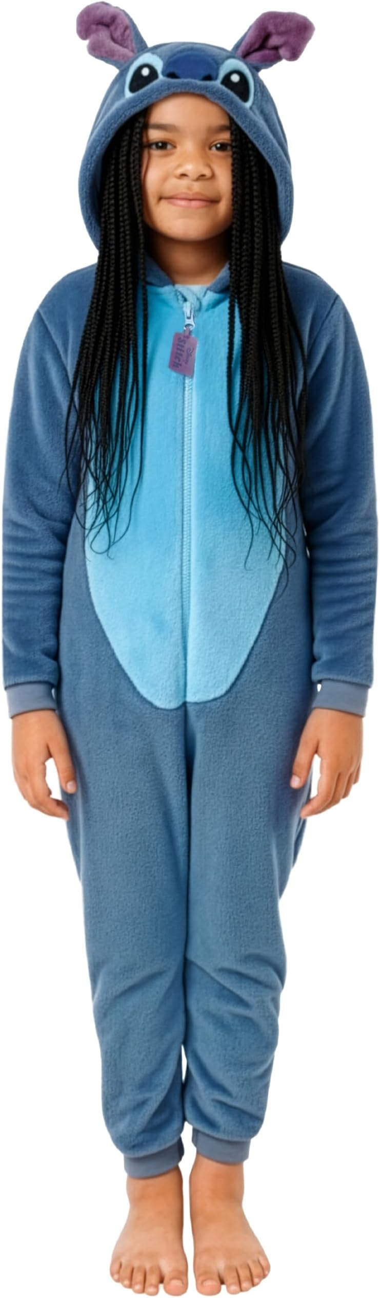Disney Stitch Onesie For Girls | Girls Onesies | Stitch PJs | Ages 5 To 13 Years
