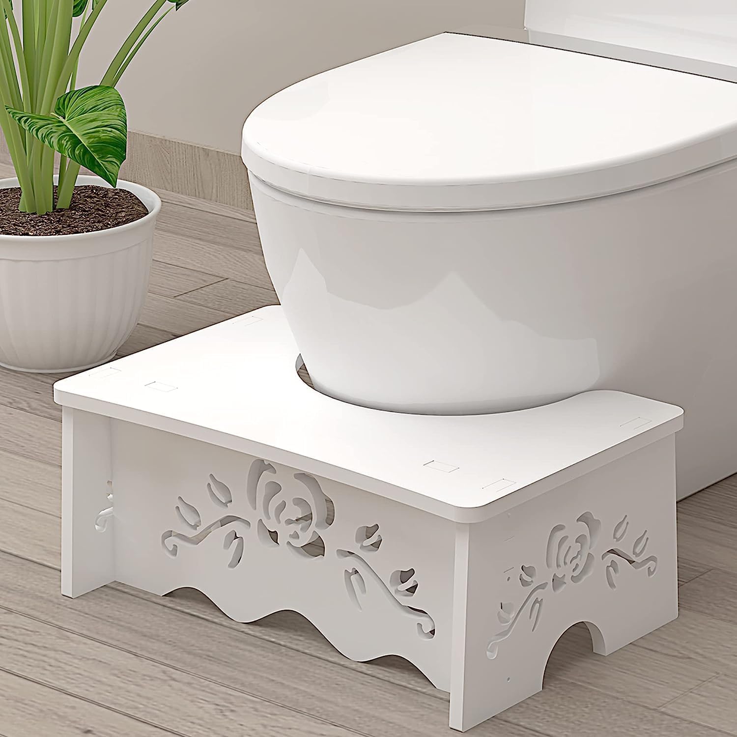 Fanwer Squatting Toilet Stool front view