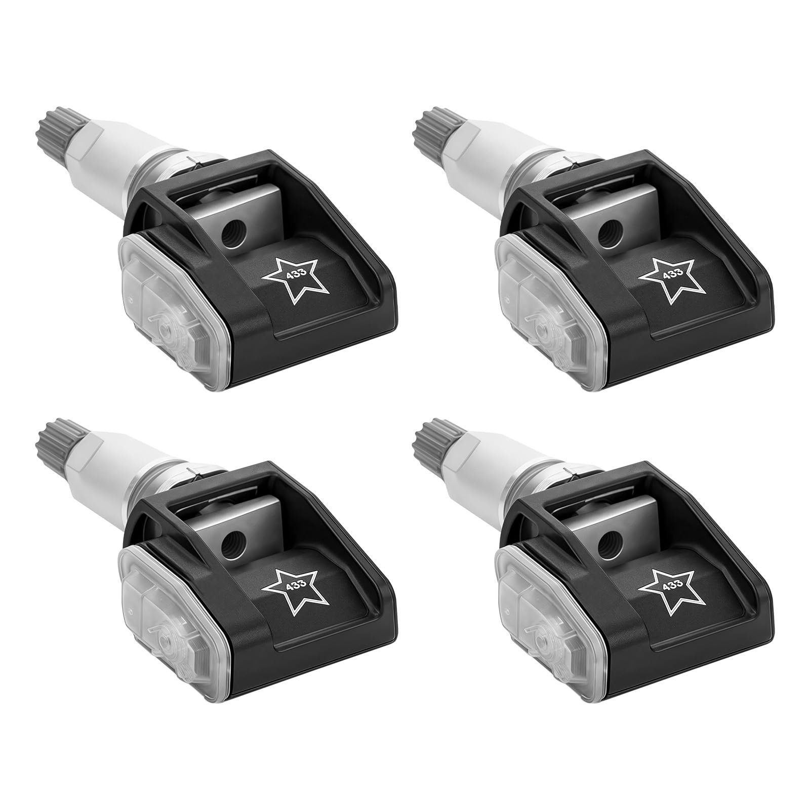 Lot de 4 capteurs de pression des pneus F90, 36106887147, compatibles avec BMW Série 1 3 Série 5 F40 G20 G21 G28 G30 G31 G38 36106872774 36106876957 361068728728 03/68. 76957 BMW 8 G14 G15 F91 M8 F92