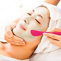 Vista 7 de Cepillo masajeador facial de silicona 2pcs con espátula facial de doble cara para limpieza exfoliante