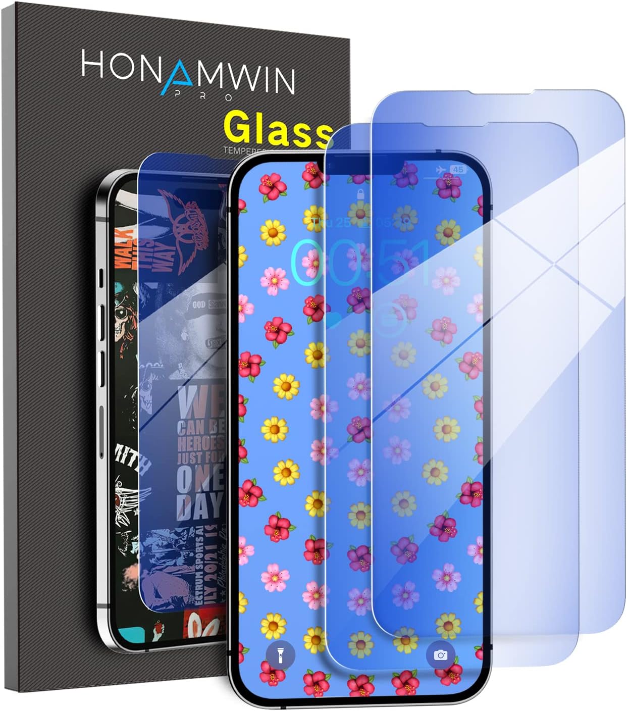 HONAMWINPRO Screen Protector for iPhone 12 Mini (5.4 inch