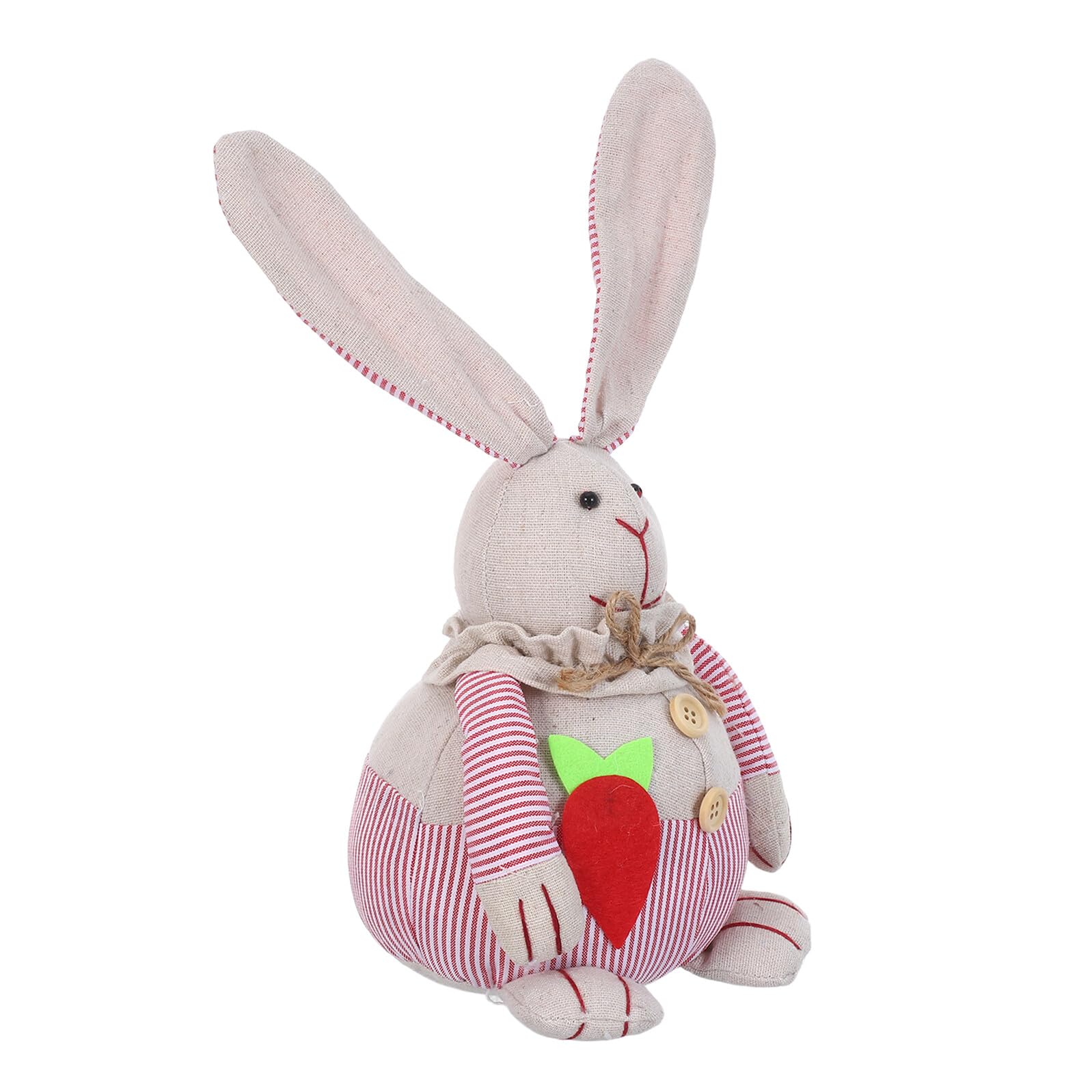 Witziger Türstopper Hase mit Stoßdämpfendem Schutz 32X15X13cm Beschwert Cartoon Motiv Türkeil fürs Schlafzimmer und Osterfest