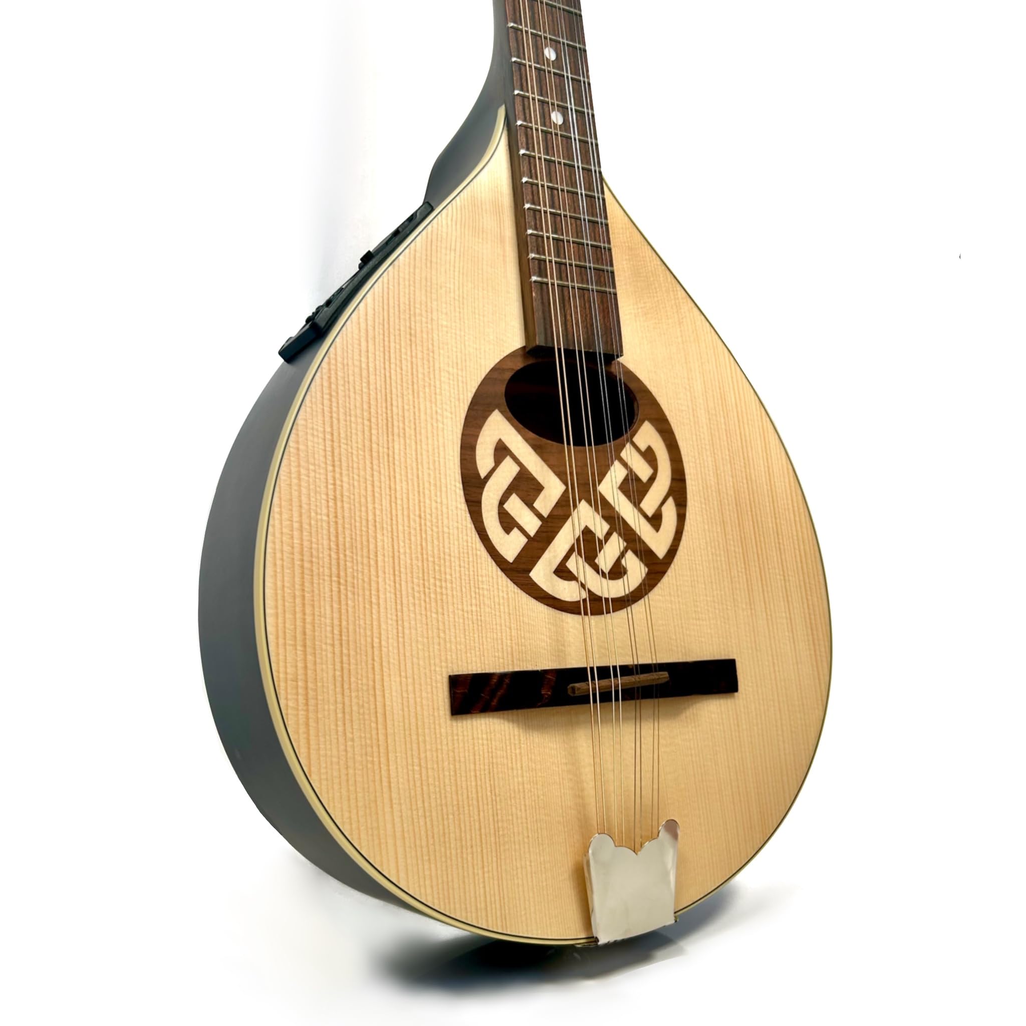 The Dannan Celtic Electro Traditional Irish Bouzouki with Pick Up and Gig Bag - Image 2