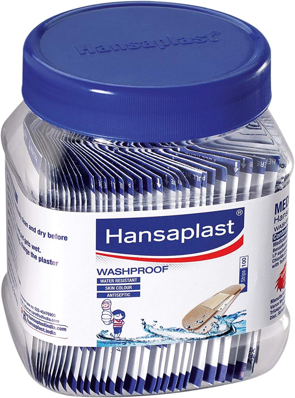 Washproof 100' Strips, Multicolour