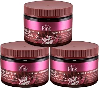 Luster's Pink Shea Butter Coconut Oil Curl & Twist Pudding - 3 pack