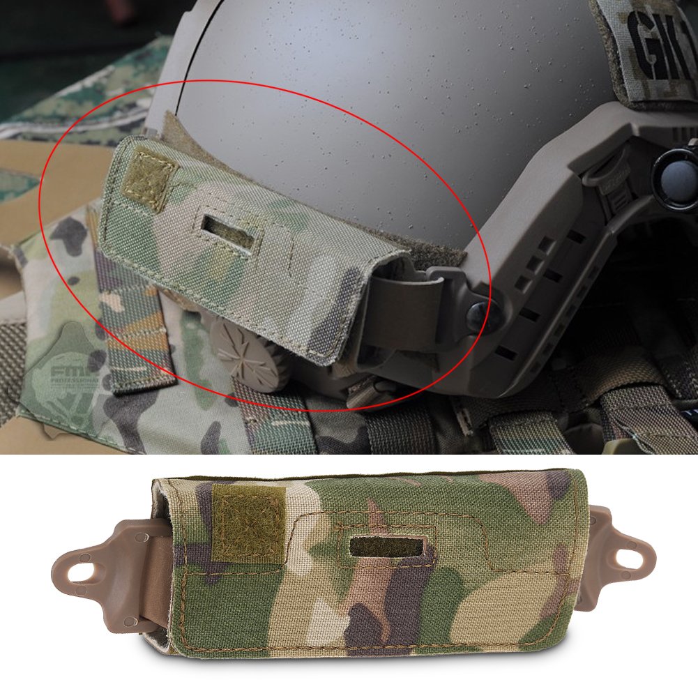 Borsa per contrappeso, custodia tattica per casco batteria, custodia per casco conterpeso, borsa per bilanciamento del casco, borsa per accessori per casco, borsa per ops, veloce, BJ, PJ, MH, con