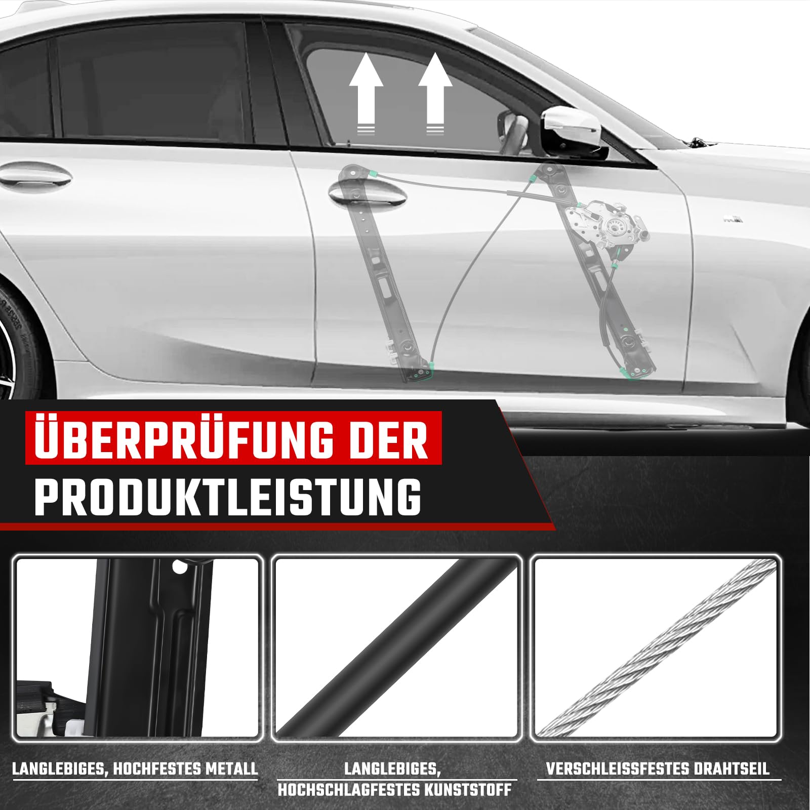 Alzacristallo anteriore sinistro compatibile con BMW serie 3 E46 316 318 320 323 325 328 330 berlina Kombi 1998-2005 51337020659 51330018129 7020659 5138212121209 7 8211 2097