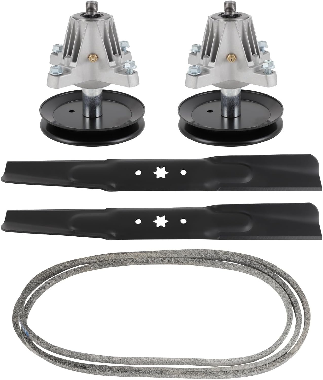 OCPTY Lawn Mower Deck Rebuild Kit 42", Mower Blade Rebuild Kit Fit for Murray 13BM772S058 (2014) M115-42 13AM775S058 (2015), Columbia CLT42G 13A277KS897, 13AX795S004 - MTD Gold Lawn Tractor