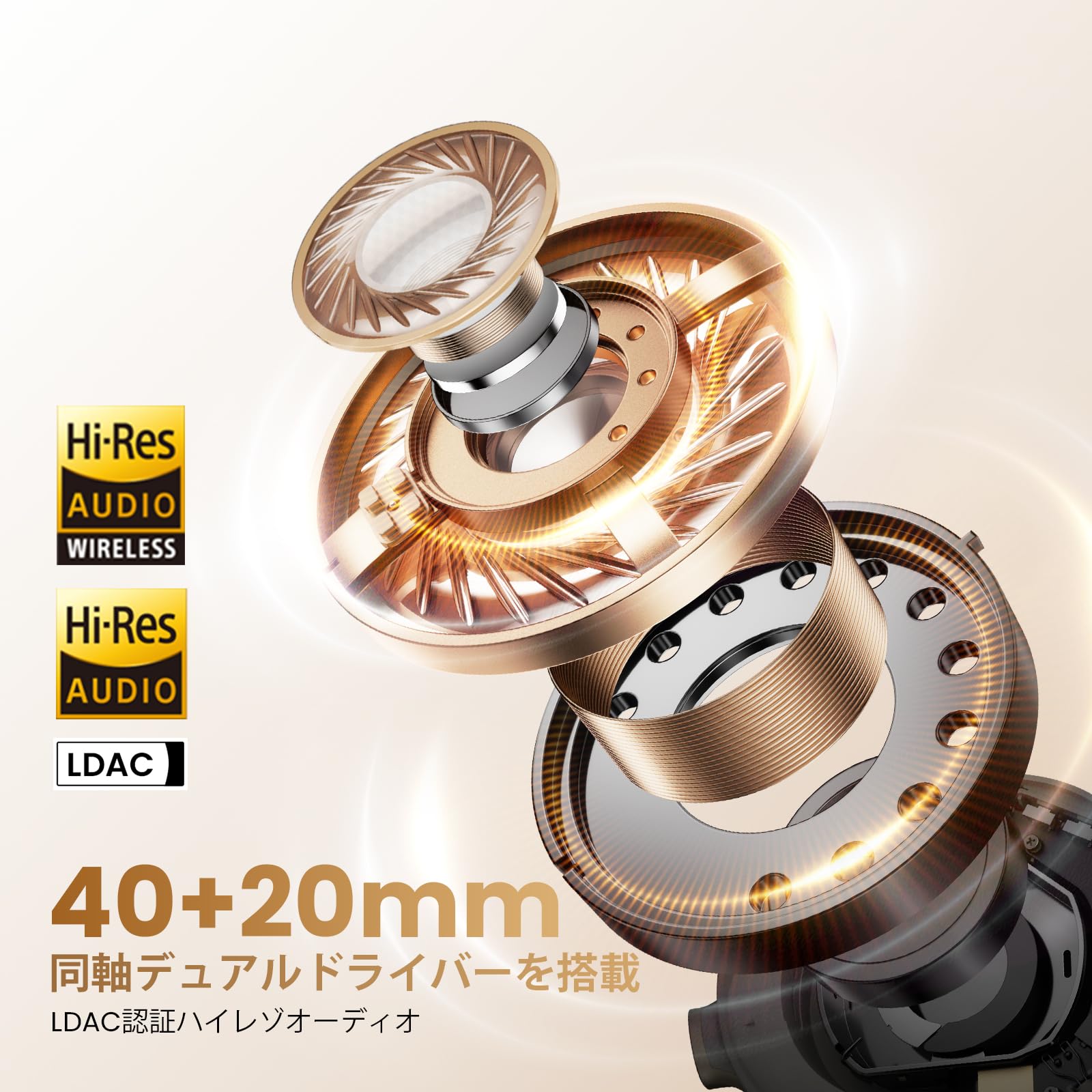 Haylou S40 ノイズキャンセリングワイヤレスヘッドホン Amazon.co.jp: HAYLOU S40 ワイヤレスヘッドホン Bluetooth6.0