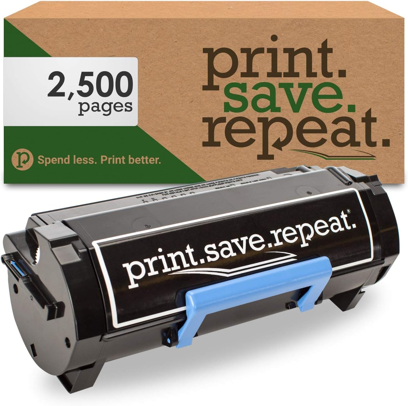 Print.Save.Repeat. Dell RGCN6 Remanufactured Toner Cartridge for B2360, B3460, B3465 Laser Printer [2,500 Pages]