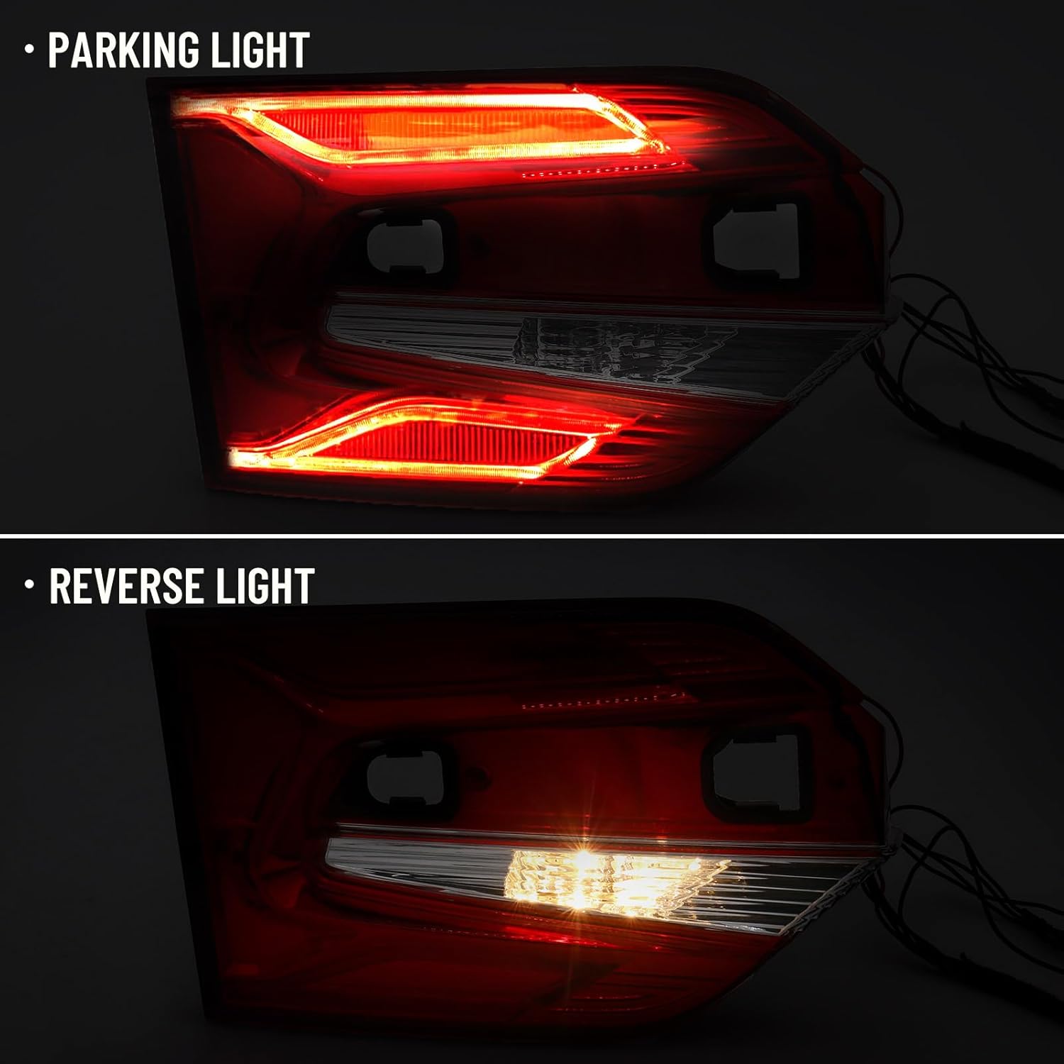 Huray Inner Tail Light for Honda Odyssey 2018-2024 OE Rear Lamp Replacement (Driver Side (Left))