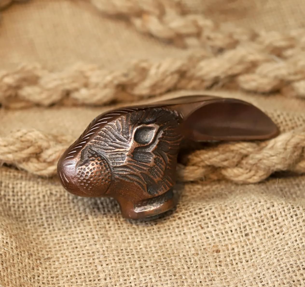Manico vintage per bastone da passeggio, manico di ricambio per canne in legno, accessorio classico per canna fai da te, puntale in metallo con ghiera