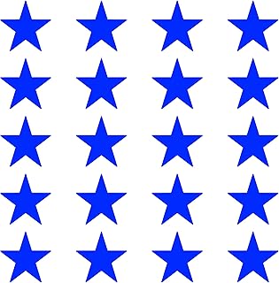 VWAQ Stars Decals for Walls - Pack of 20 Vinyl Stickers - Girls Room Nursery Decor (5