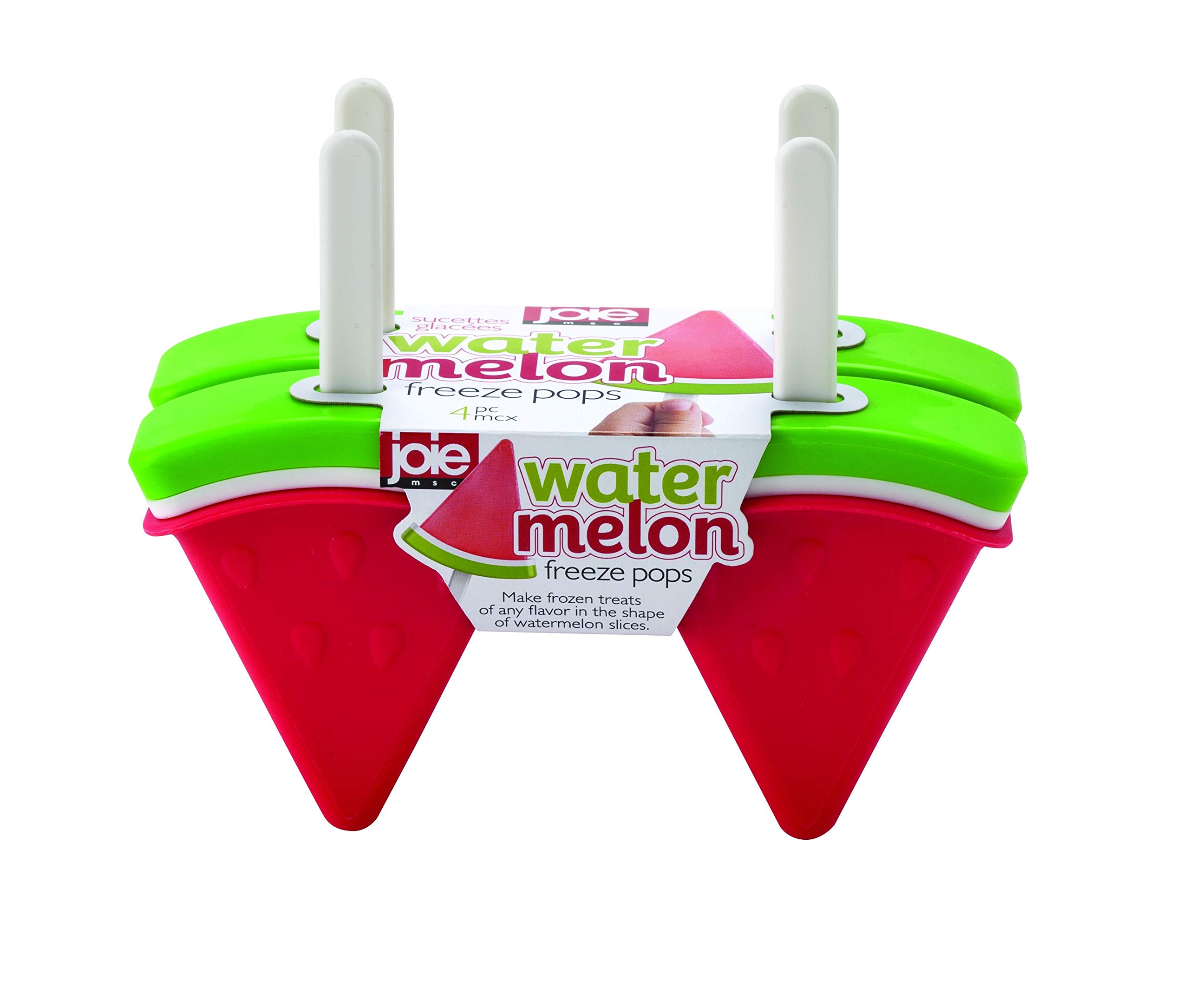 Joie Kitchen Gadgets MSC International Joie Watermelon Freeze Pops, One Size, Pink