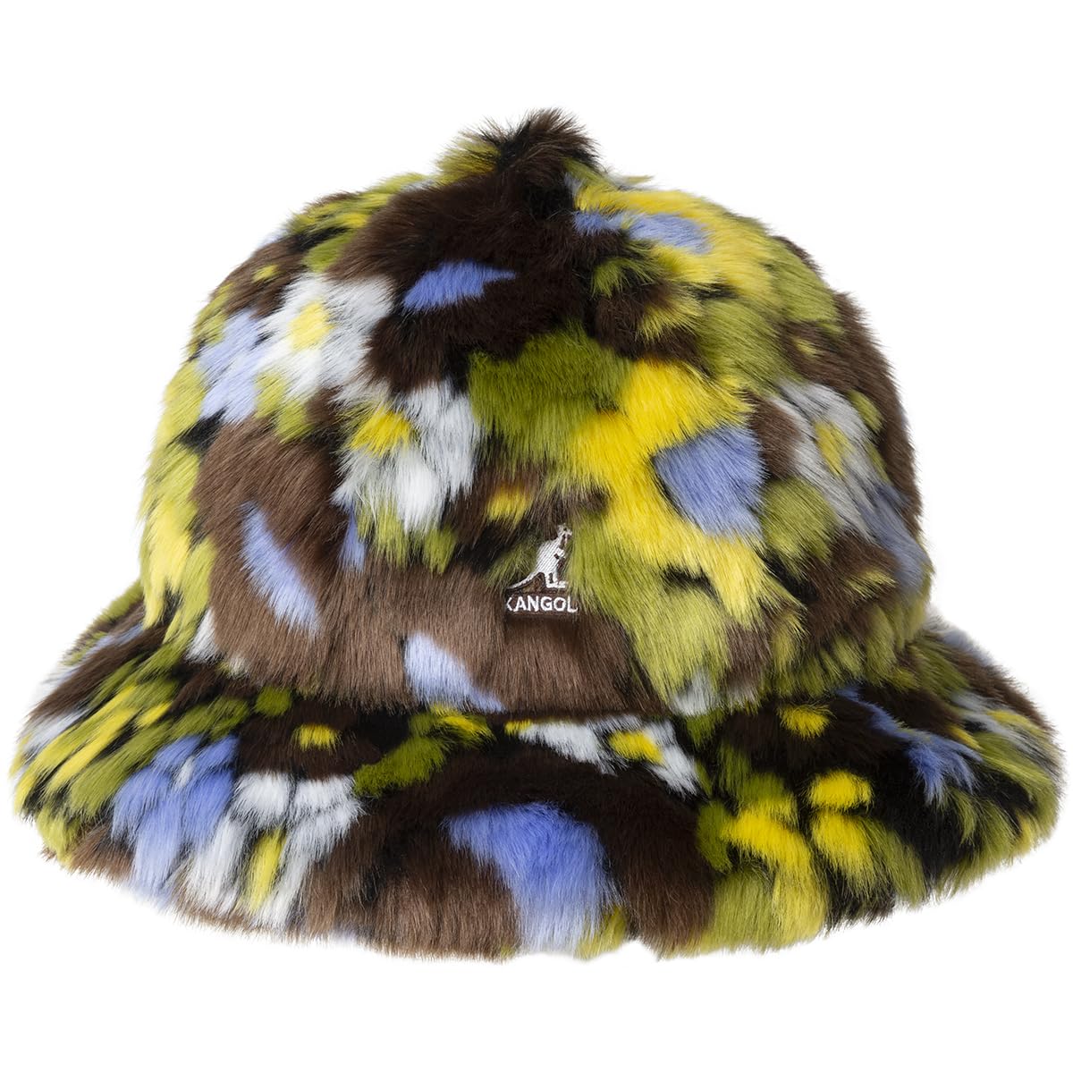 Kangol Cappello di Tessuto Faux Fur Casual Donna - Cloche con Fodera Inverno Autunno/Inverno