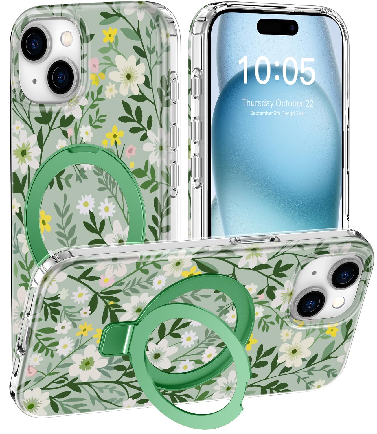 Coque iPhone 15 antichoc avec béquille intégrée et charge sans fil - 8