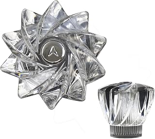 LASCO HC-101 2-7/8" Height F-Broach Large Precious Stone Lucite Tub and Shower Diverter Handle for Sayco