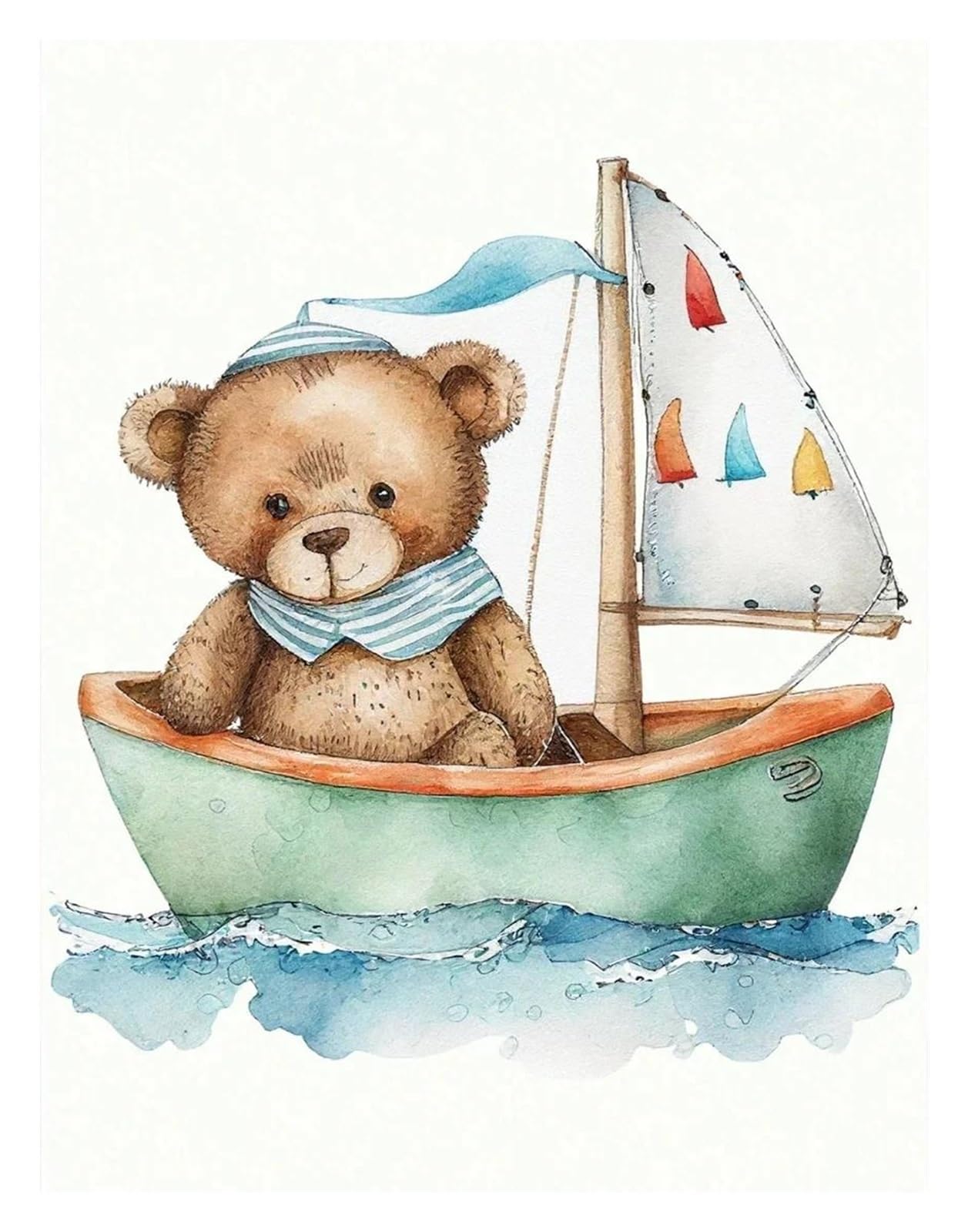 Affiche ours mignon pour créer un cocon doux dans la chambre d'enfants et le salon
