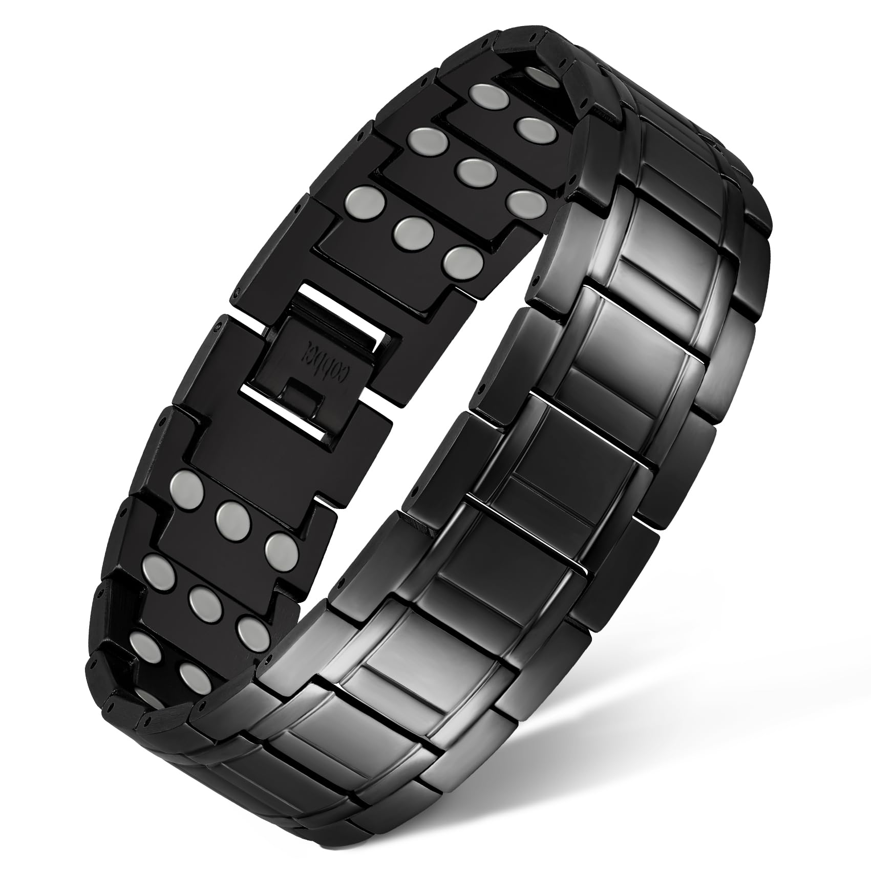 Feraco Copper Magnetic Bracelets for Men,Pure Copper Jewelry Gift