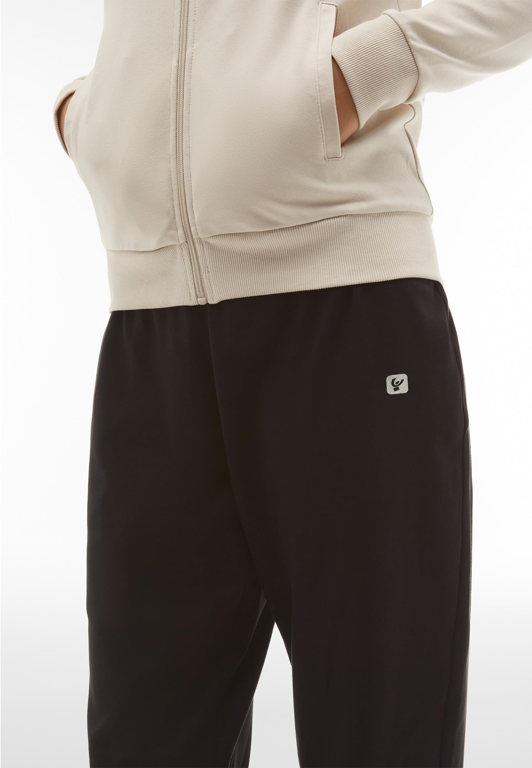 FREDDY - Tuta Donna Completa Sportiva in Cotone, Felpa con Cappuccio e Pantaloni Tuta, Regular Fit