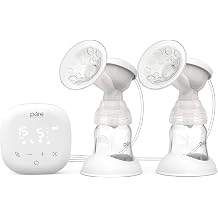 Pure Enrichment PureBaby Double Electric Breast Pump, Adjustable Suction