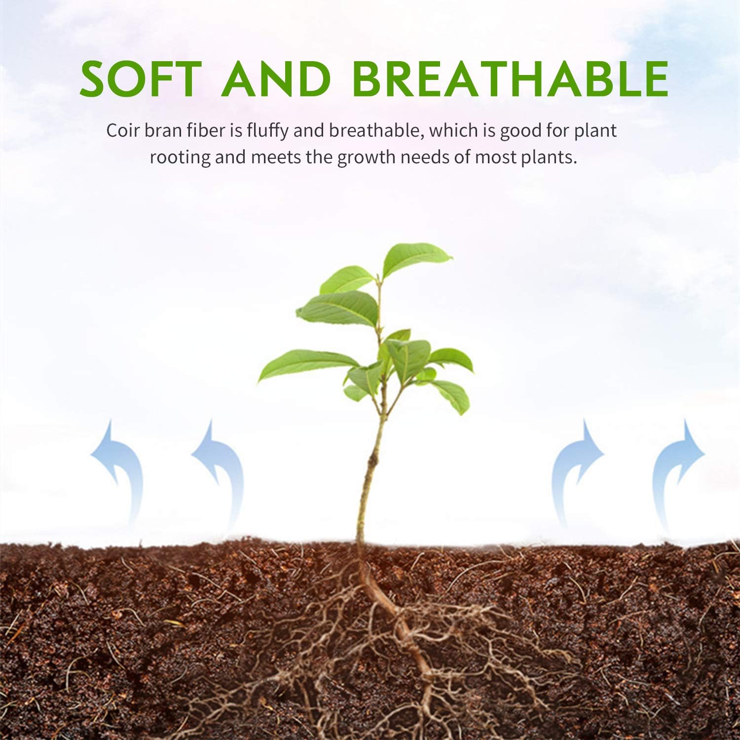 Coco Coir Bricks, Potting Soil for Plants,Vegetables,Flowers,Herbs,Coconut Fiber Castings Expandable Plant Hydroponic Soil Substrate Media Bricks Blocks for Garden Berries Planting Seedling (4)