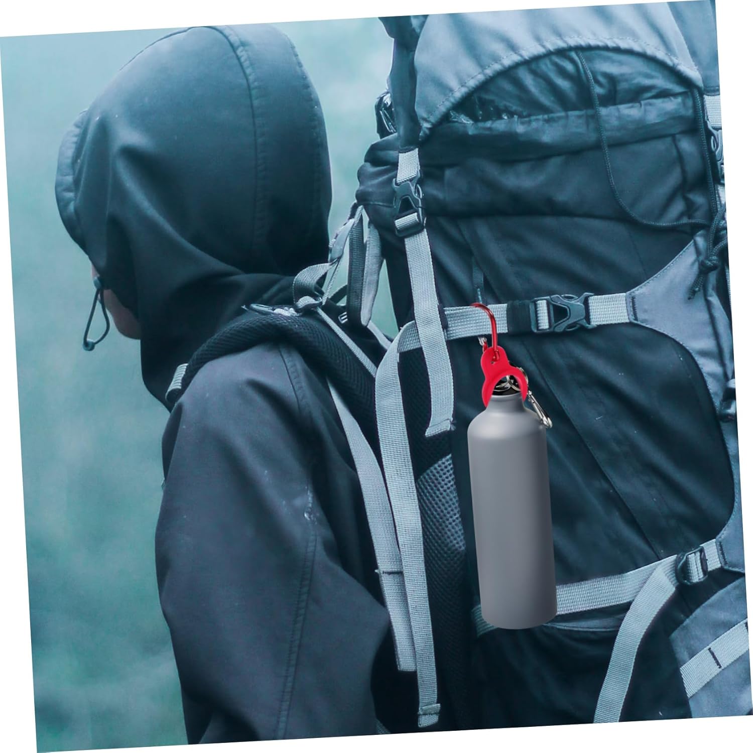 BESPORTBLE Kettle Buckle Carabiner Leak Proof Water Bottle Machine Water Bottle Lanyard Sports Water Bottles Water