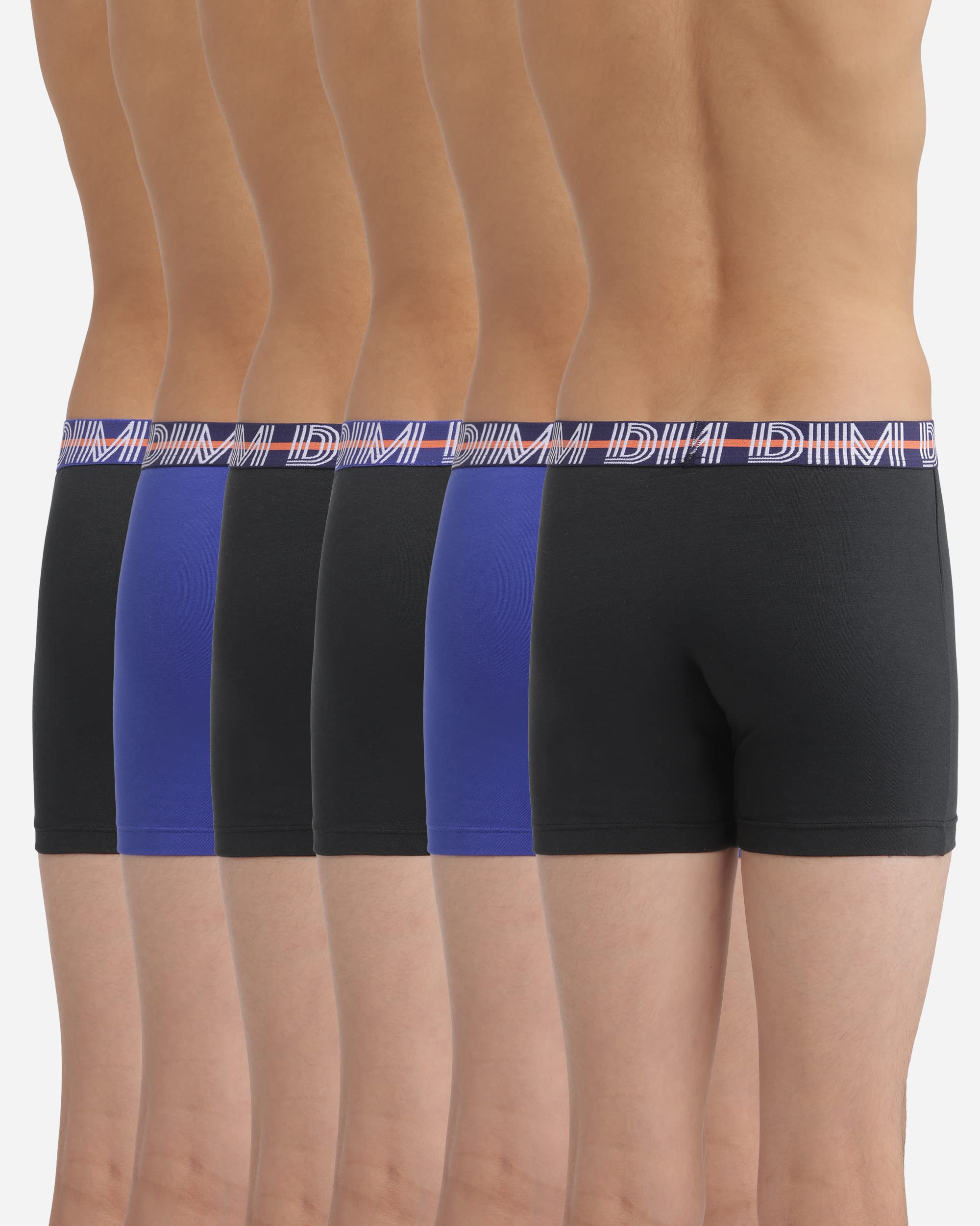 Dim Pack de Bóxers Ecodim Algodón X6 Bóxer Niños (Pack de 6)