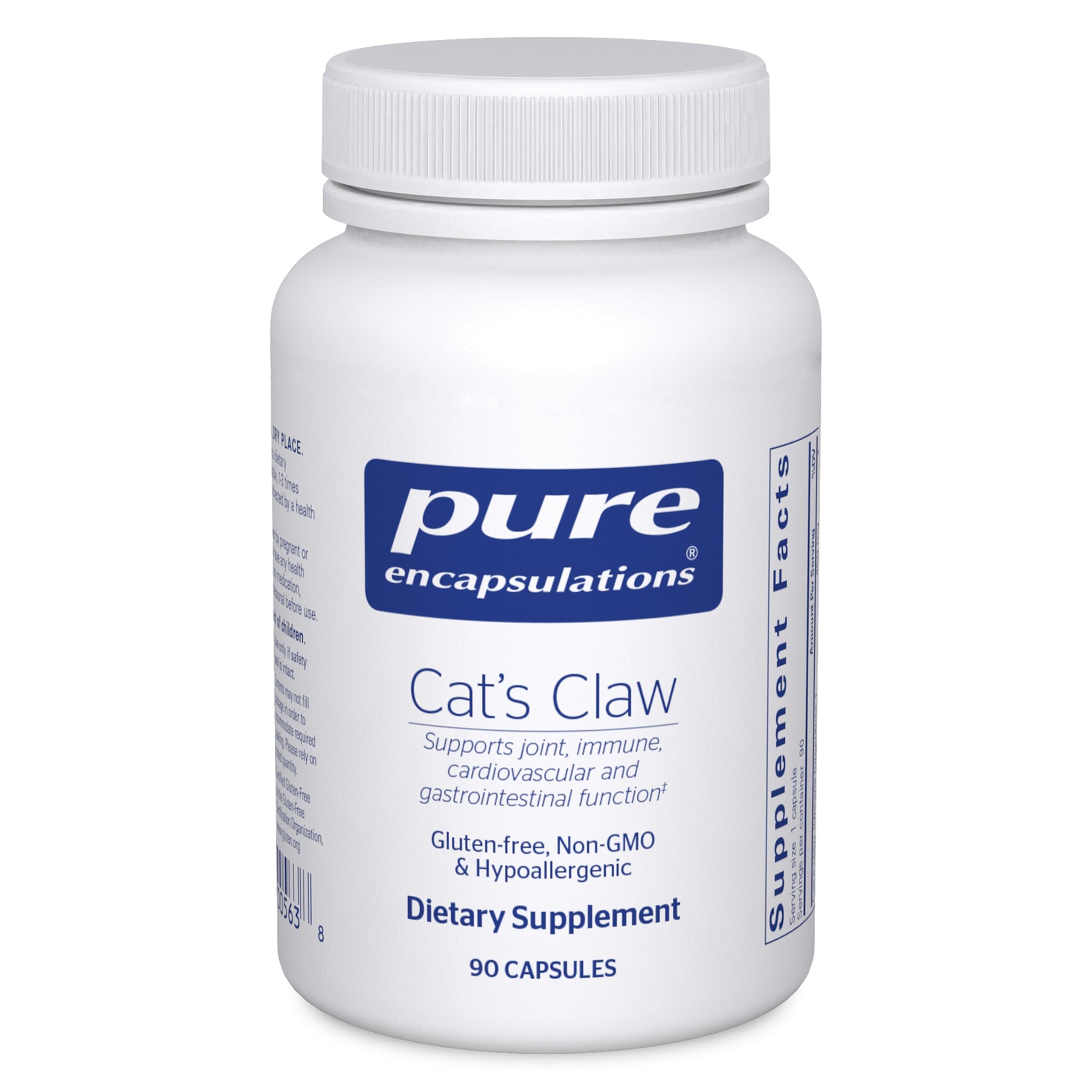 Cat's Claw | Supplement to Support Joints, Immune and Cardiovascular Systems, and Gastrointestinal Health* | 90 Capsules