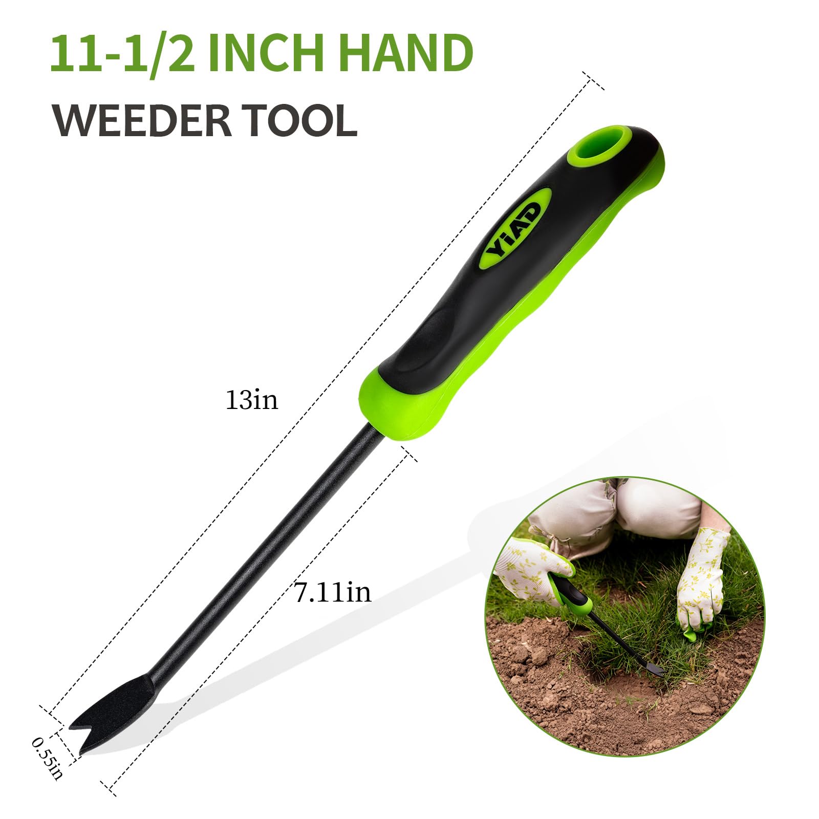 Hand Weeder Tool - Root Removal -3