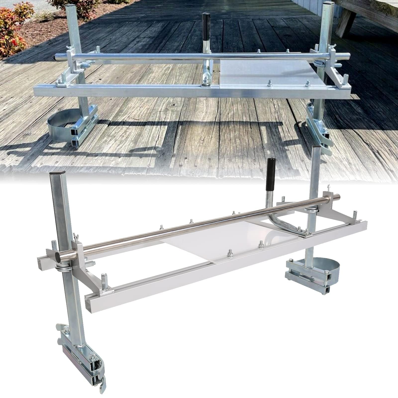 JMTAAT Portable 14" - 36" Chainsaw Mill Planking Milling Guide Bar Brush Wood Lumber Cutter Builders and Woodworkers