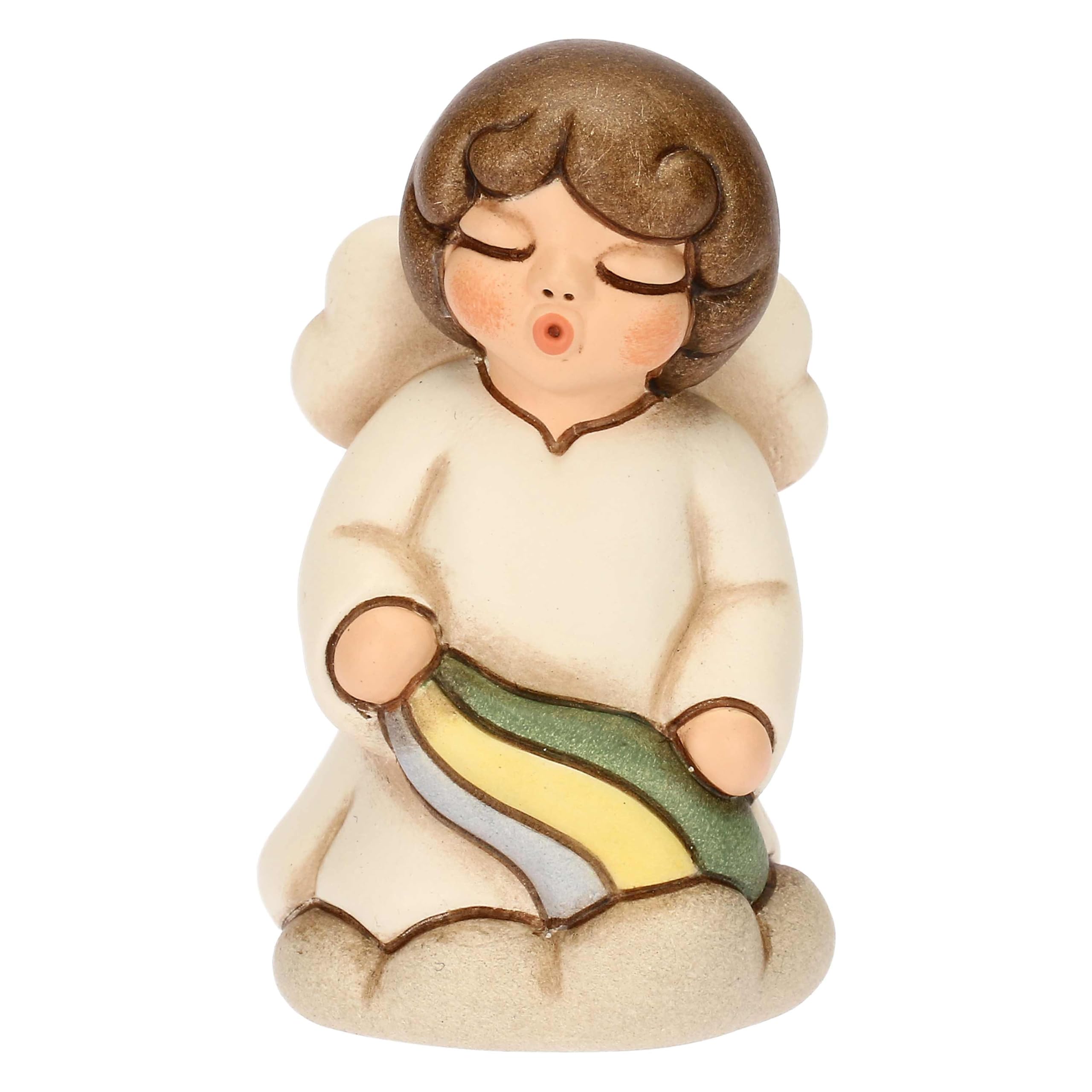 THUN - Angel Nap - Joy - Ceramic - Angels Collection - 4.3 x 3.8 x 7 cm