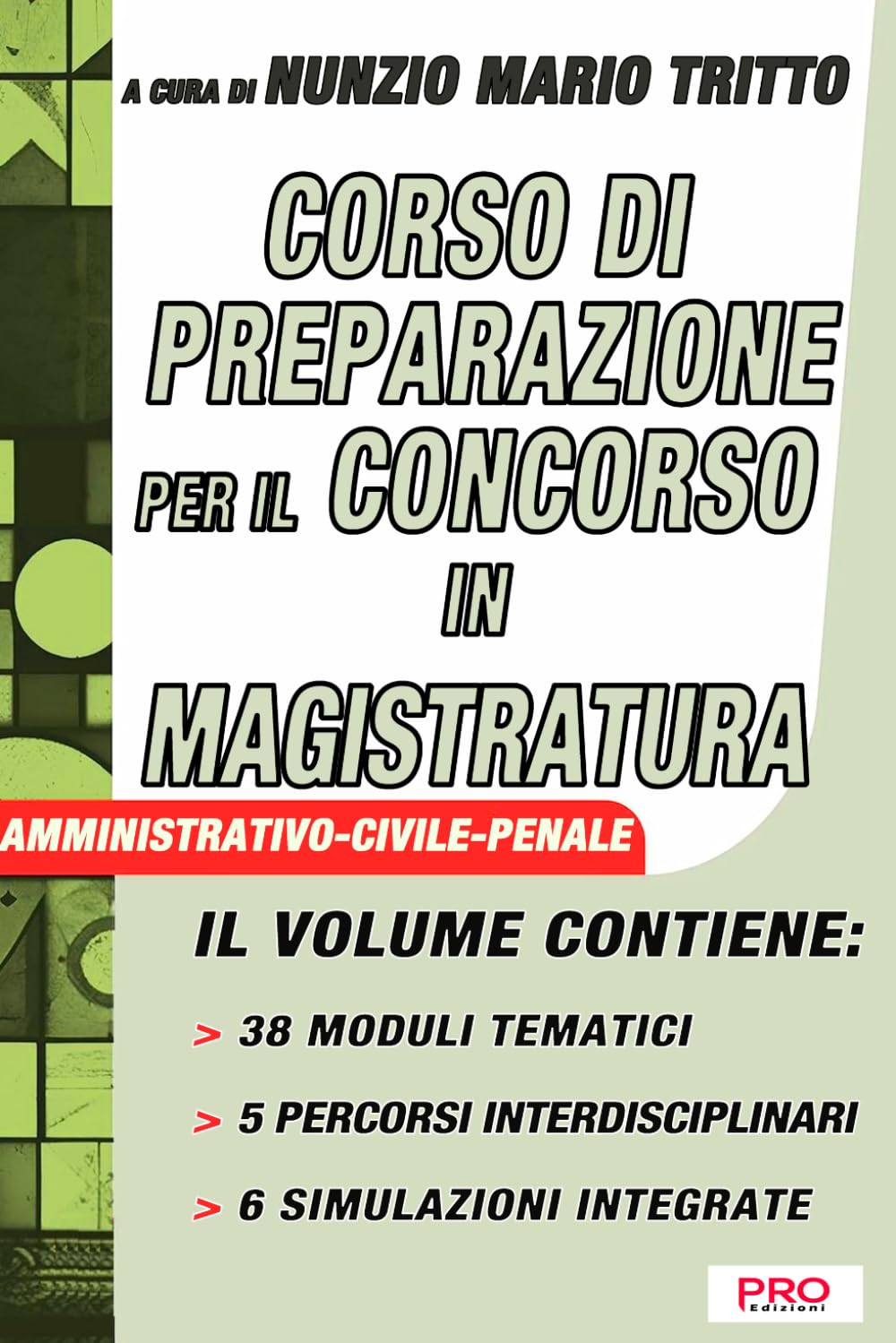 Corso di preparazione per il concorso in magistratura